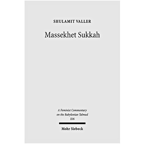 Valler, S: Massekhet Sukkah, Shulamit Valler