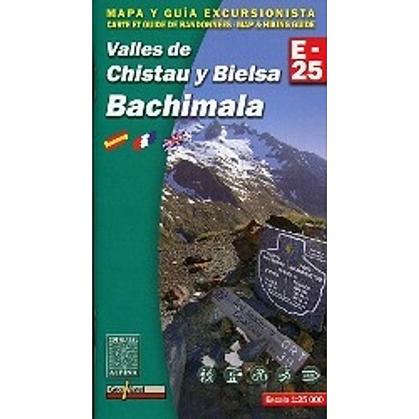 Valles de Chistau y Bielsa - Bachimala 1:25.000