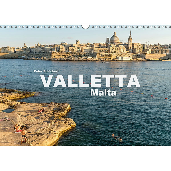 Valletta - Malta (Wandkalender 2020 DIN A3 quer), Peter Schickert