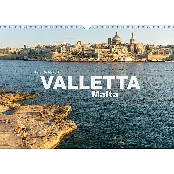 Valletta - Malta (Wandkalender 2023 DIN A3 quer), Peter Schickert