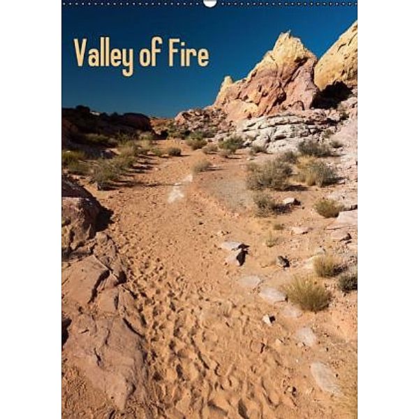Valley of Fire / CH-Version (Wandkalender 2016 DIN A2 hoch), Rudolf Friederich