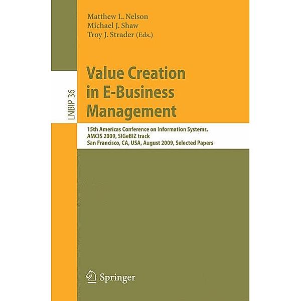 Value Creation in E-Business Management