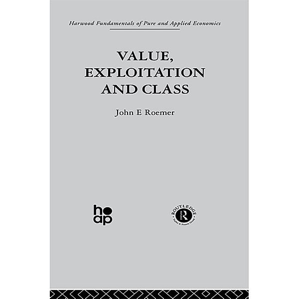Value, Exploitation and Class, J. Roemer