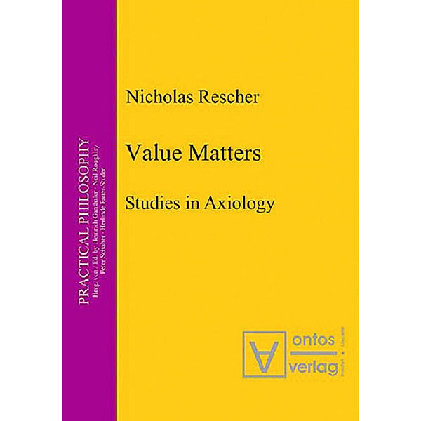 Value Matters, Nicholas Rescher