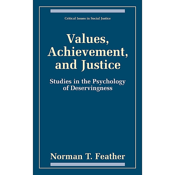 Values, Achievement, and Justice, Norman T. Feather