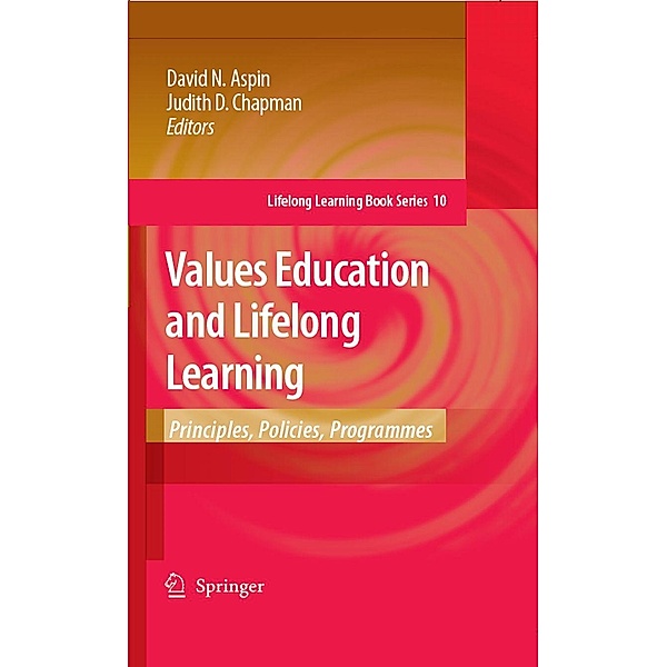 Values Education and Lifelong Learning / Lifelong Learning Book Series Bd.10