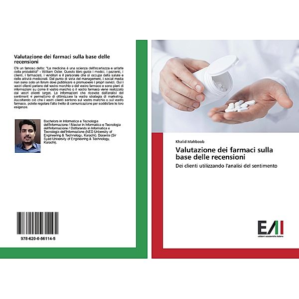 Valutazione dei farmaci sulla base delle recensioni, Khalid Mahboob