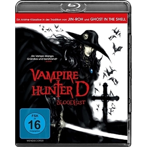 Vampire Hunter D: Bloodlust, Hideyuki Kikuchi, Yoshiaki Kawajiri, Ellen Moore, Jack Fletcher, Brian Irving
