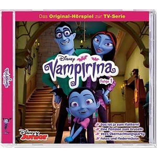 Vampirina, 1 Audio-CD, Walt Disney, Vampirina