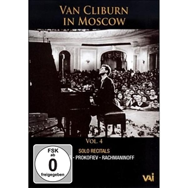 Van Cliburn In Moscow Vol.4, Prokofiev,Rachmaninoff Brahms