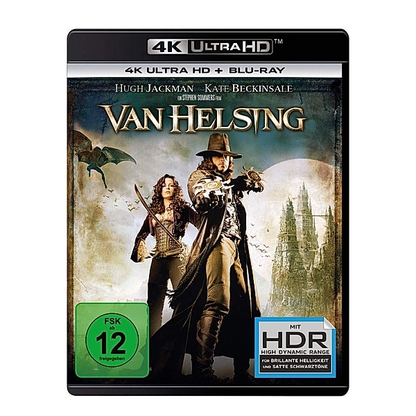 Van Helsing (4K Ultra HD), Kate Beckinsale Richard Roxburgh Hugh Jackman