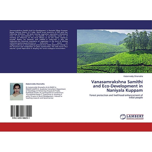 Vanasamrakshna Samithi and Eco-Development in Naniyala Kuppam, Katamreddy Shamatha