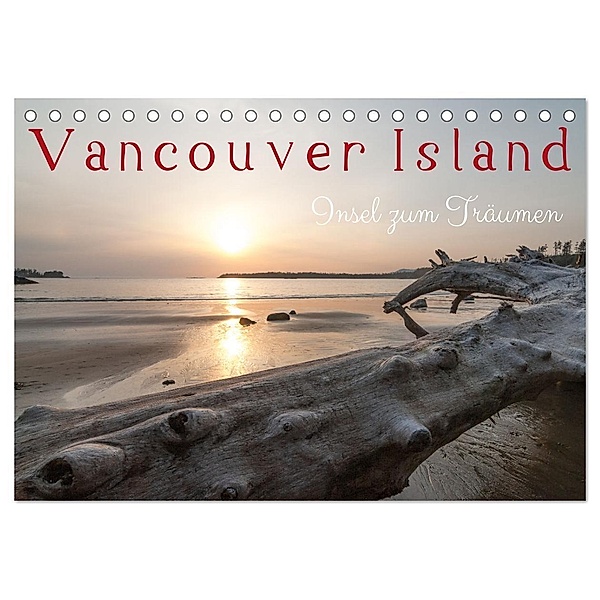 Vancouver Island - Insel zum Träumen (Tischkalender 2024 DIN A5 quer), CALVENDO Monatskalender, Reiner Pechmann
