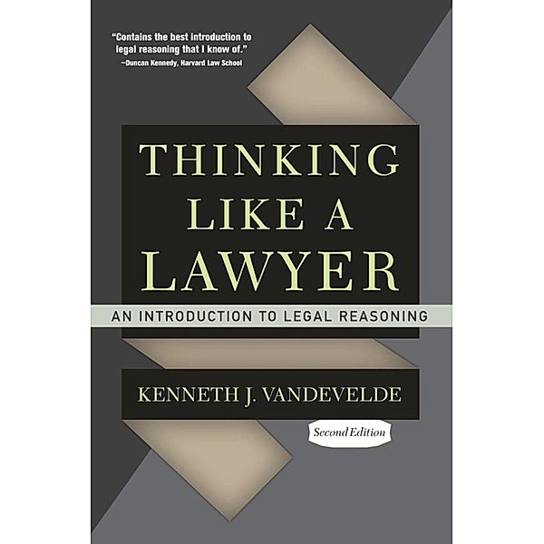 Vandevelde, K: Thinking Like a Lawyer, Kenneth J. Vandevelde