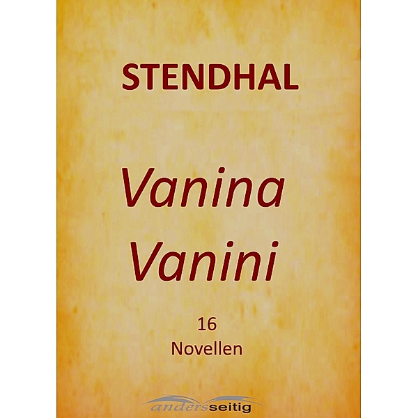 Vanina Vanini, Stendhal