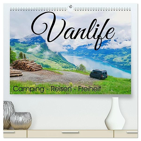 Vanlife; Camping - Freiheit - Reisen (hochwertiger Premium Wandkalender 2024 DIN A2 quer), Kunstdruck in Hochglanz, Johannes Jansen