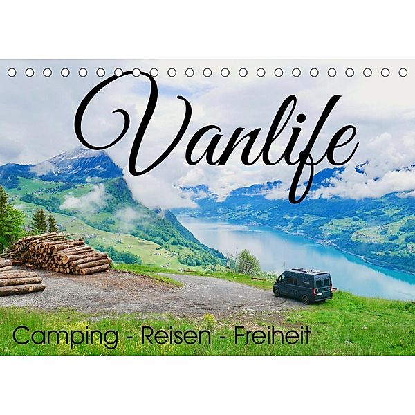 Vanlife; Camping - Freiheit - Reisen (Tischkalender 2023 DIN A5 quer), Johannes Jansen