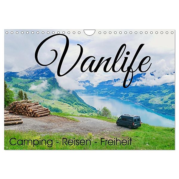 Vanlife; Camping - Freiheit - Reisen (Wandkalender 2024 DIN A4 quer), CALVENDO Monatskalender, Johannes Jansen