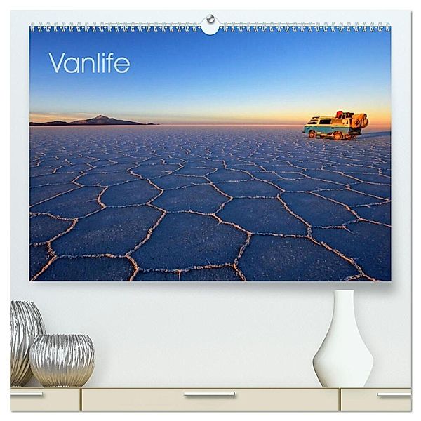 Vanlife - viaje.ch (hochwertiger Premium Wandkalender 2024 DIN A2 quer), Kunstdruck in Hochglanz, © viaje.ch