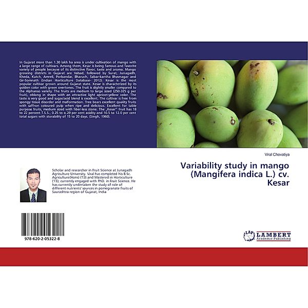 Variability study in mango (Mangifera indica L.) cv. Kesar, Viral Chovatiya