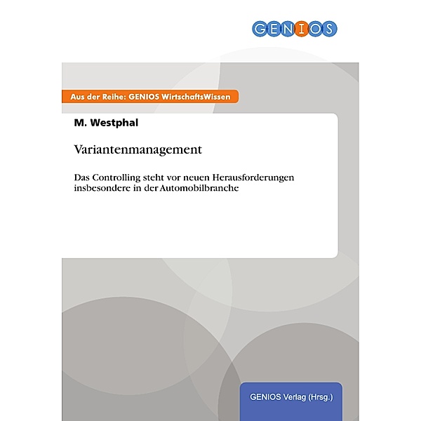 Variantenmanagement, M. Westphal
