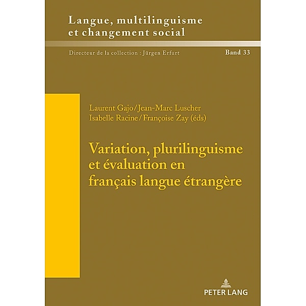 Variation, plurilinguisme et evaluation en francais langue etrangere