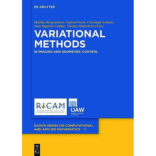 Variational Methods / Radon Series on Computational and Applied Mathematics Bd.18
