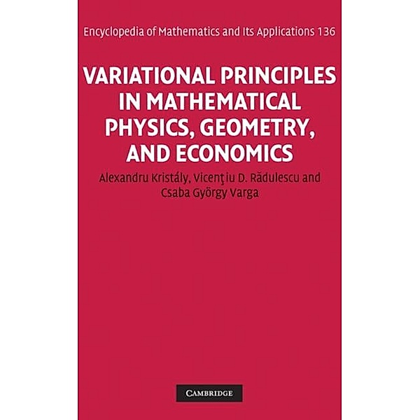 Variational Principles in Mathematical Physics, Geometry, and Economics, Alexandru Kristaly