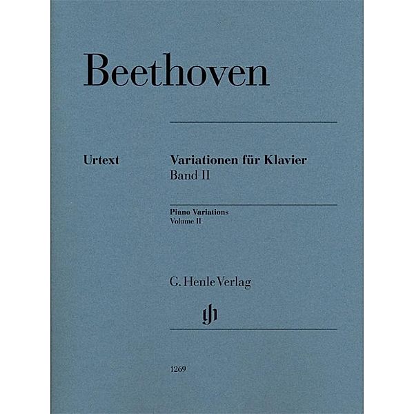 Variationen für Klavier Band II, Band II Ludwig van Beethoven - Variationen für Klavier