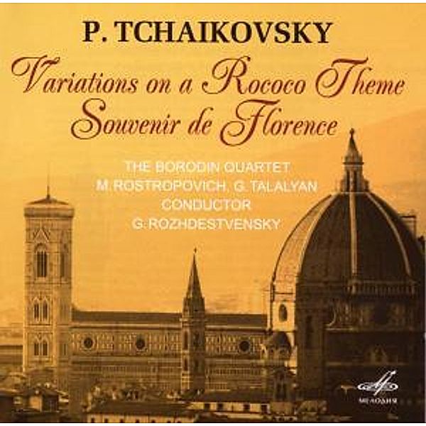 Variationen Ü.Rokoko Thema, Rostropowitsch, Talalyan, Borodin Quartet