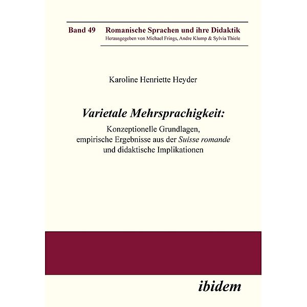Varietale Mehrsprachigkeit, Karoline Henriette Heyder