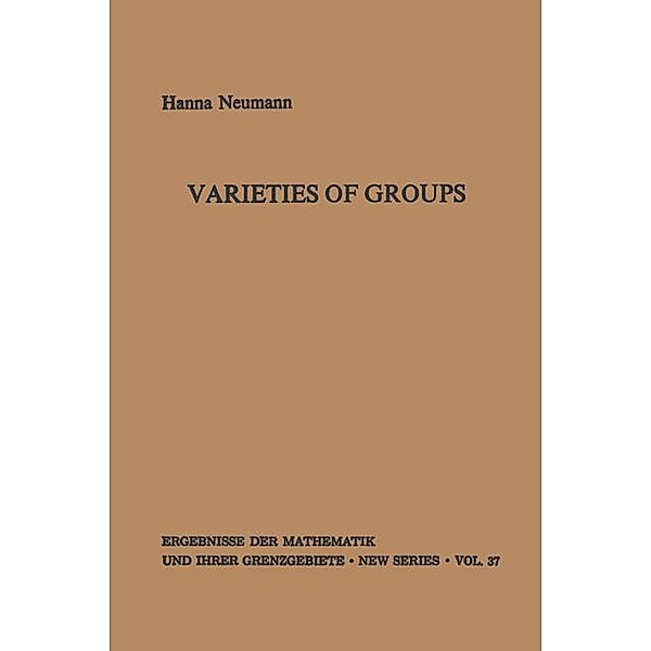 Varieties of Groups, Hanna Neumann