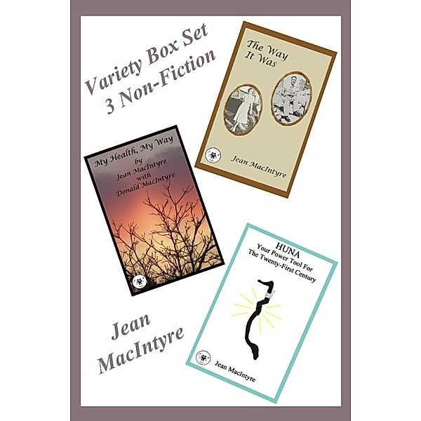 Variety Box Set: 3 Non-Fiction Books, Jean Macintyre