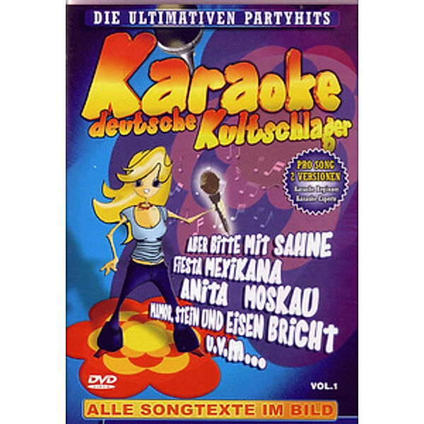 Various Artists - Karaoke - Deutsche Kultschlager Vol.1, Karaoke