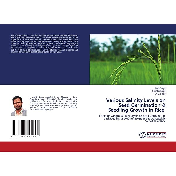 Various Salinity Levels on Seed Germination & Seedling Growth in Rice, Ankit Singh, Reeshu Singh, A.K Singh