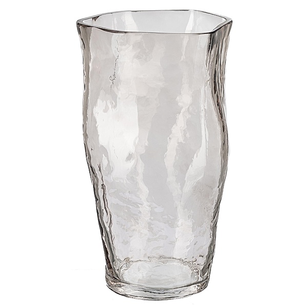 Vase BAMBULE aus Glas, 15x13x25 cm (Farbe: macchiato)