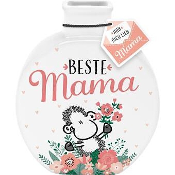 Vase Motiv Sheepworld Beste Mama