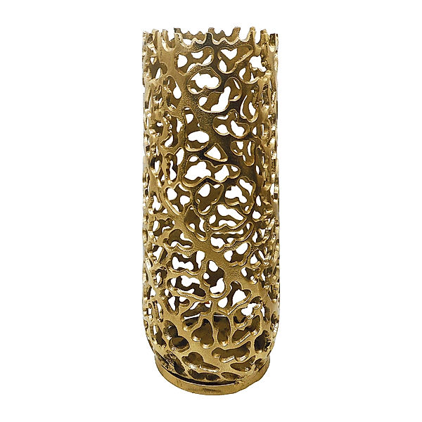 Vase NOUN aus Aluminium (Farbe: gold)