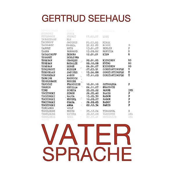 Vatersprache, Gertrud Seehaus