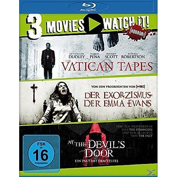 Vatican Tapes, Der Exorzismus der Emma Evans, At the Devil's Door, Chris Morgan, Christopher Borrelli, David Muñoz, Nicholas McCarthy