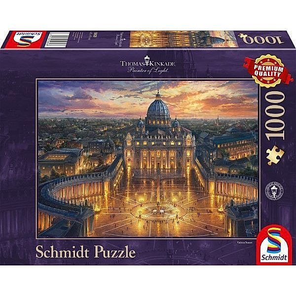 SCHMIDT SPIELE Vatikan (Puzzle), Thomas Kinkade