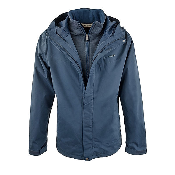 Vaude VAUDE SE Langoya 3 in 1, Herren Jacke, blau (Größe: M)