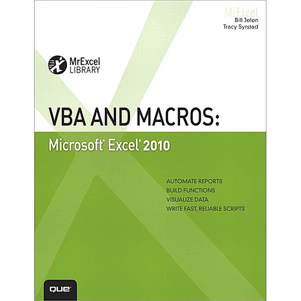 VBA and Macros / MrExcel Library, Bill Jelen, Tracy Syrstad