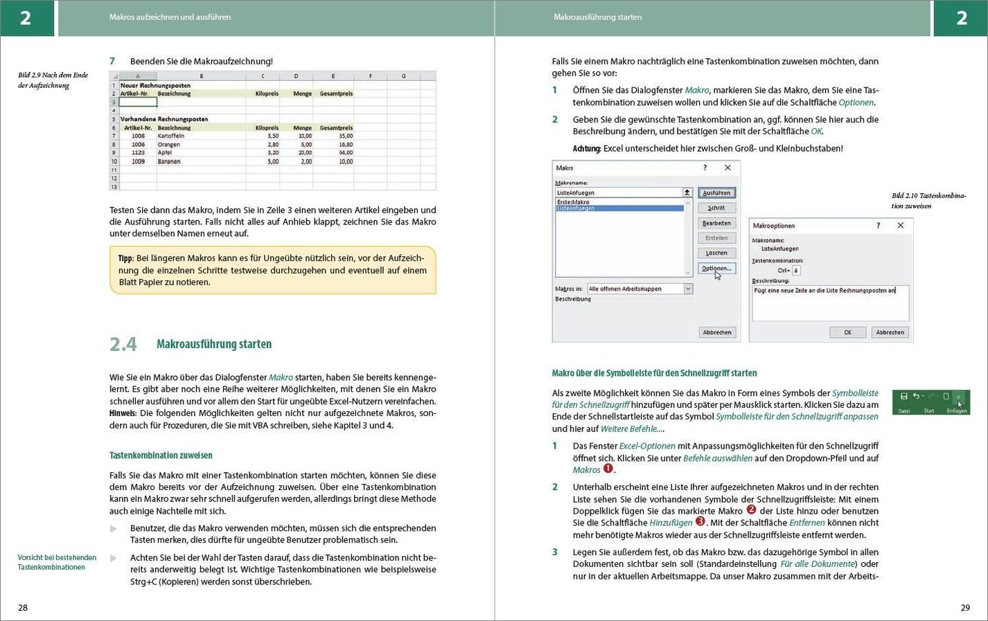 VBA mit Excel - Der leichte Einstieg: Vom ersten Makro zur eigenen  Eingabemaske - Für Excel 2010 bis 2019 | Weltbild.at
