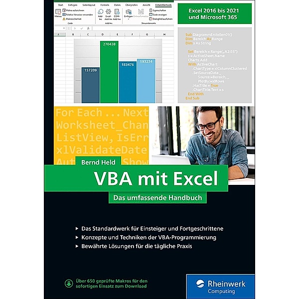 VBA mit Excel / Rheinwerk Computing, Bernd Held