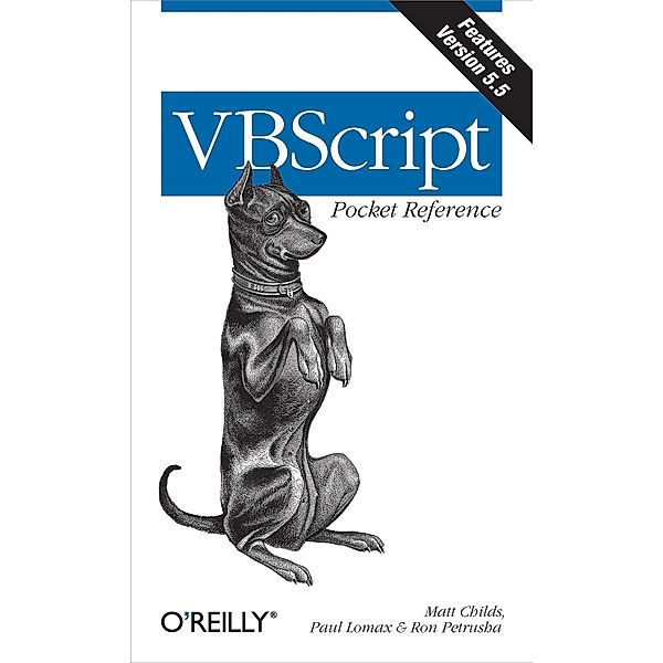 VBScript Pocket Reference, Paul Lomax