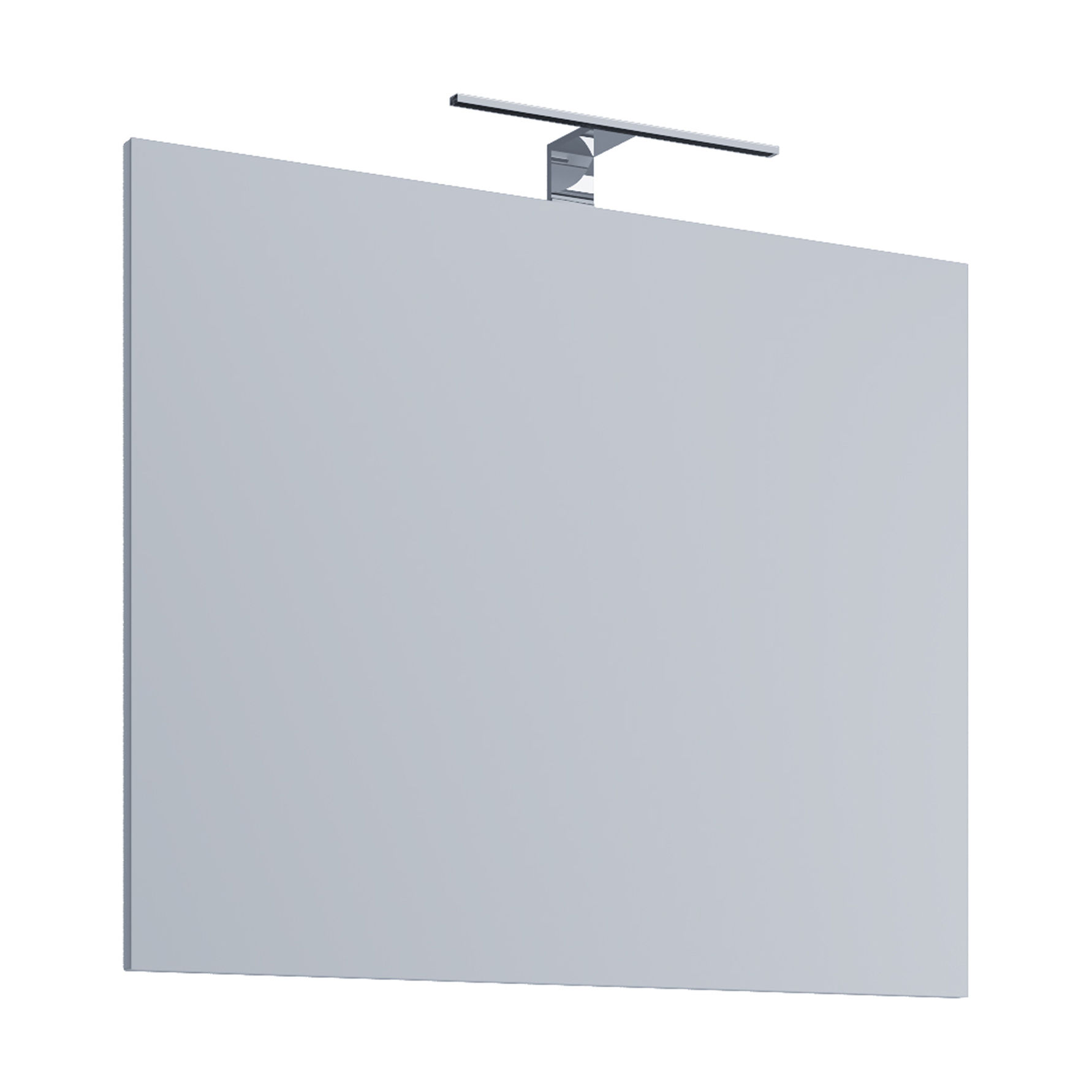 VCM Badspiegel Wandspiegel Badinos 40 x 60 cm Ausführung: Mit LED- Beleuchtung | Weltbild.de
