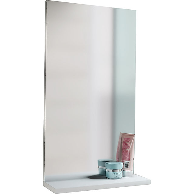 VCM Holz Wand Badspiegel Sesal mit Ablage Farbe: Weiß | Weltbild.de
