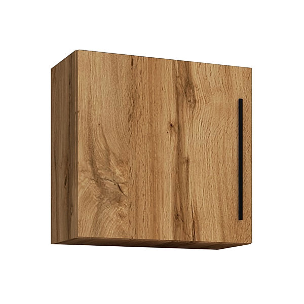 VCM Holz Wandregal Hängeregal Wandschrank Wandwürfel Würfel Ablage Arila M (Farbe: Honig-Eiche)