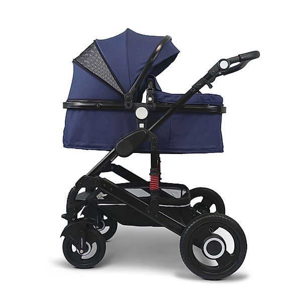 VCM VCM Kombi - Kinderwagen, Babywagen 2in1 oder 3in1 VCK Kidax VCM Kinderwagen Kidax (Farbe: 2in1 - ohne Babyschale: Marine)